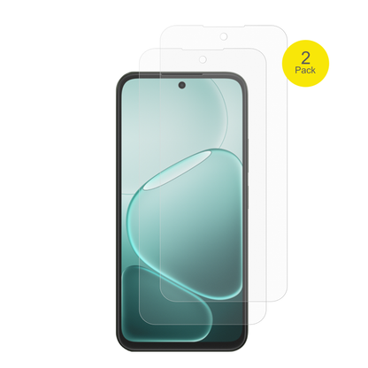 OppoA6v mit aufgebrachter dipos Flex Schutzfolie, glasklare Darstellung ohne Einschränkungen
