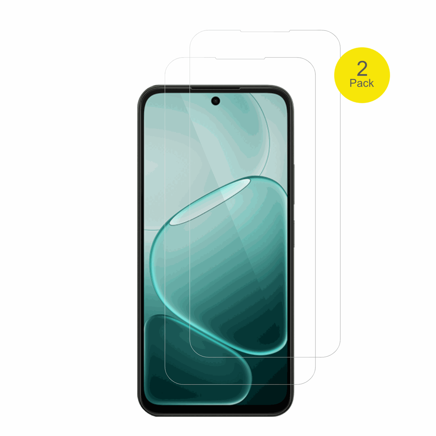 OppoA6v mit aufgebrachter dipos Displayschutzfolie, glasklare Darstellung ohne Einschränkungen