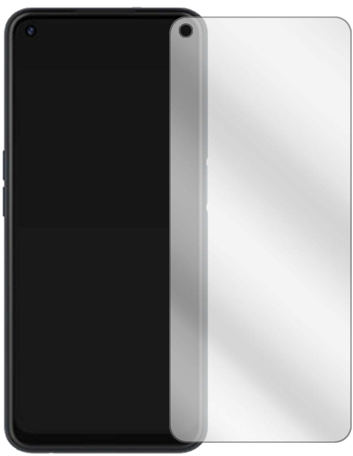4x Schutzfolie klar für Oppo A52 Display-Schutzfolie