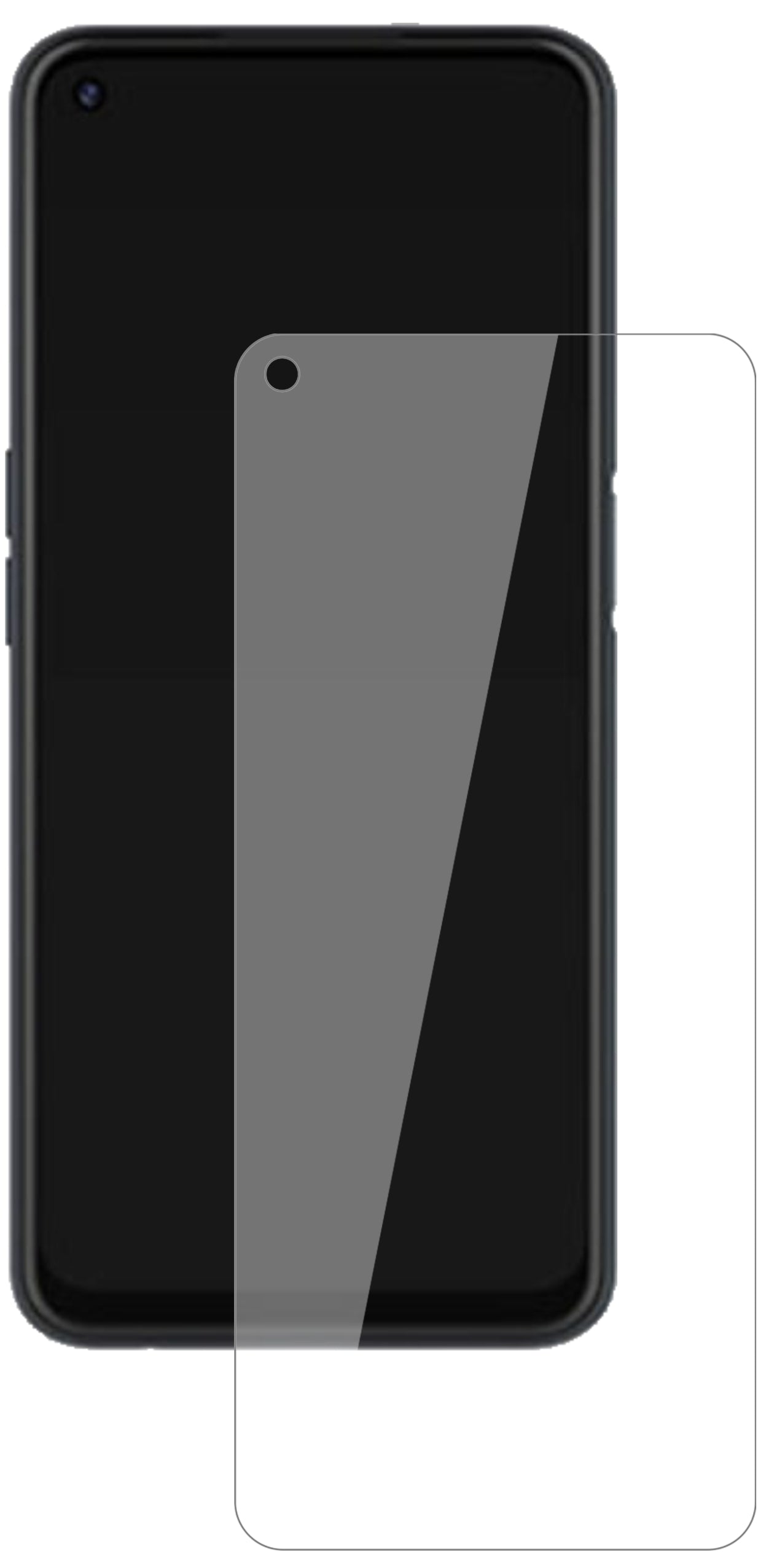 1x 9H Schutzfolie für Oppo A52 Panzerfolie