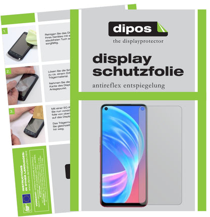 1x Schutzfolie matt für Oppo A73 5G Display-Schutzfolie