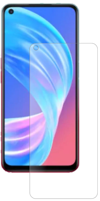 OppoA72 5G mit aufgebrachter dipos Panzerfolie, die lästige Fingerabdrücke minimiert