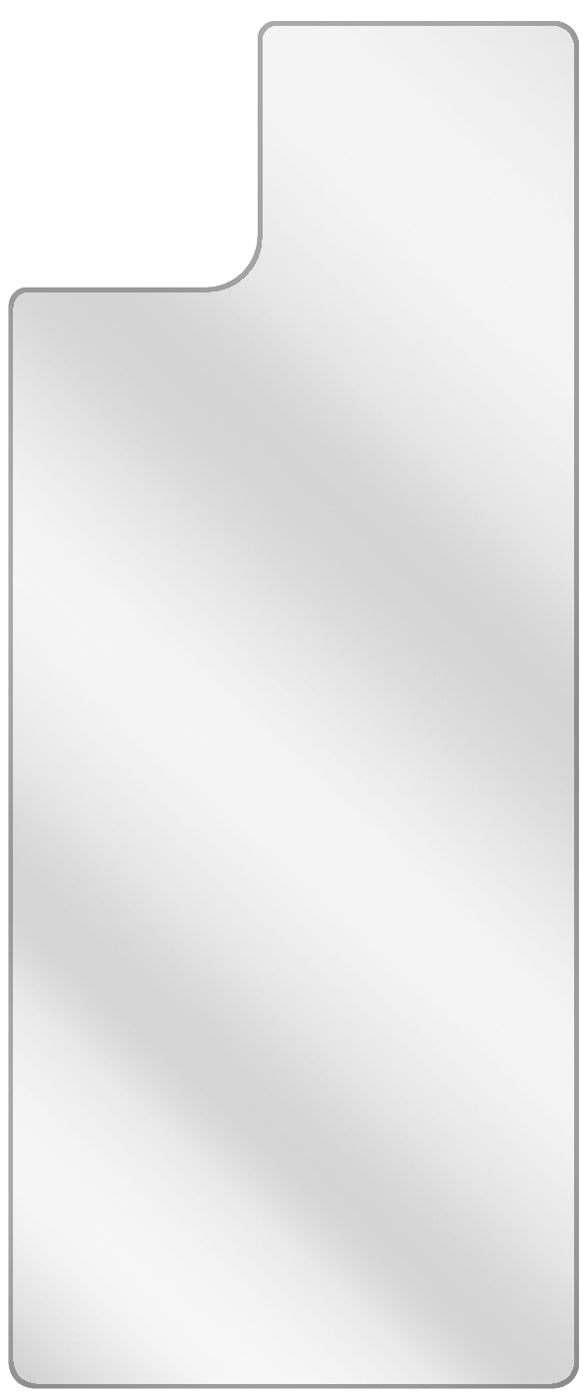 dipos Displayschutz für Oppo A72 5G Rückseite, transparente Oberfläche, geringe Dicke und perfekte Passform