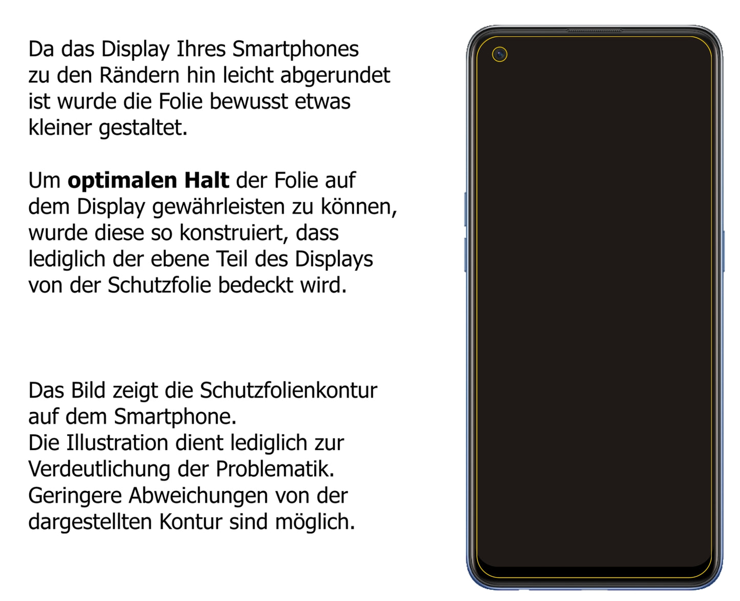 2x Schutzfolie klar für Oppo A74 Display-Schutzfolie