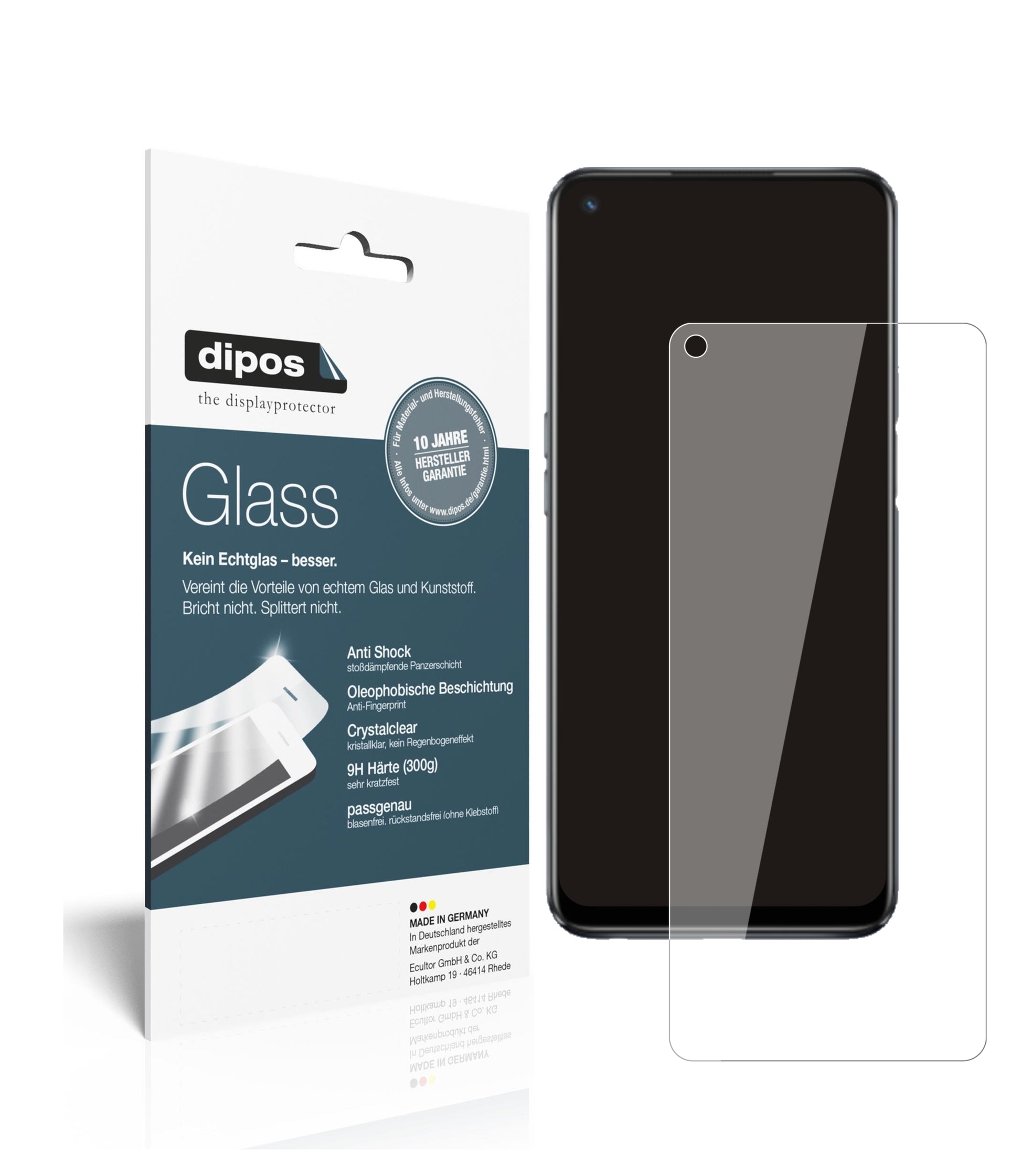 Perfekte Passform und ultimative Qualität: Unser 9H Panzerglas bietet Schutz für Oppo-A93s 5G