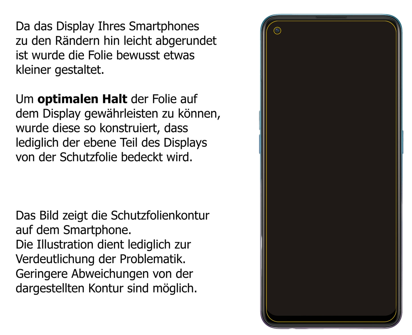 1x Schutzfolie klar für Oppo A94 Display-Schutzfolie