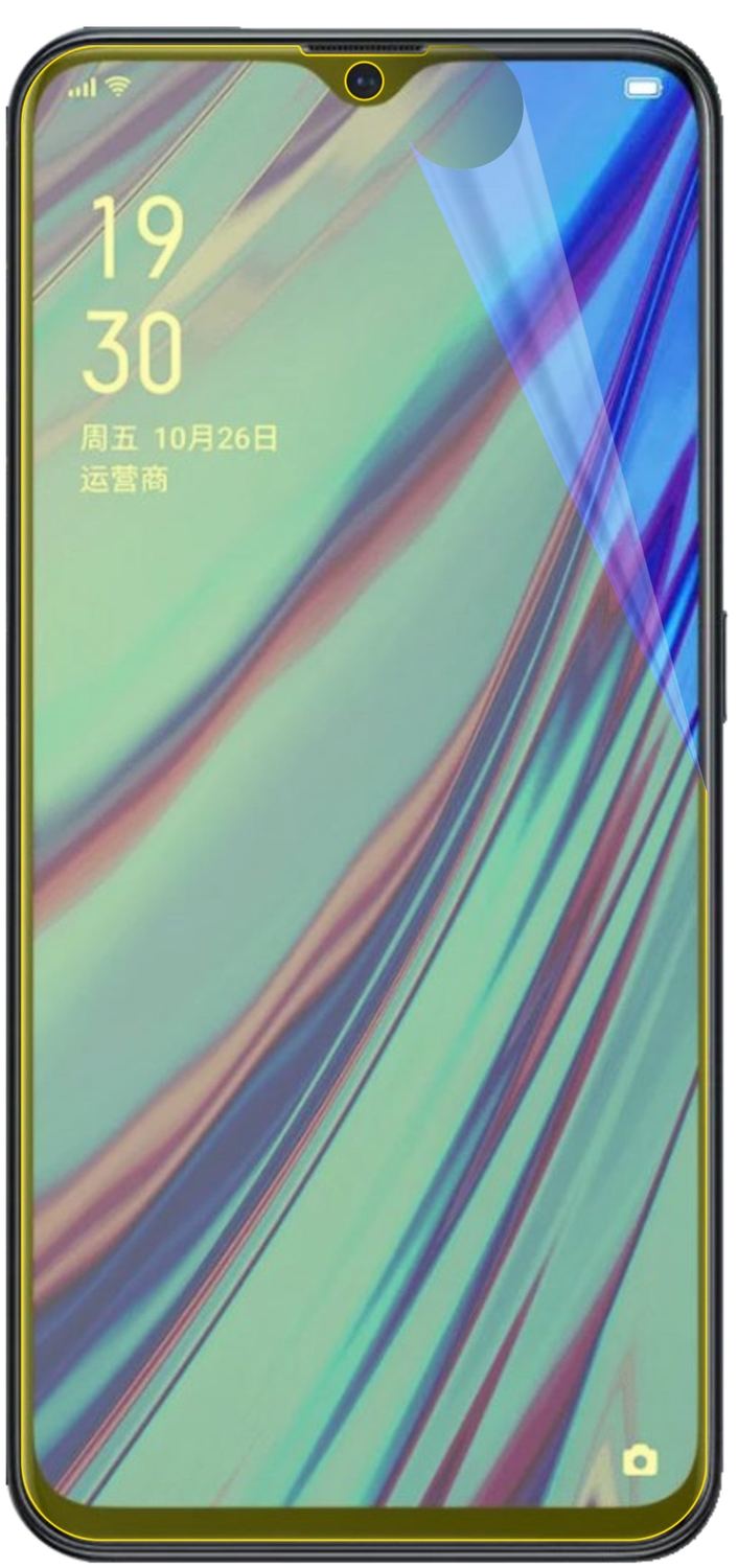 3x 3D Full Cover Schutzfolie für Oppo A9x
