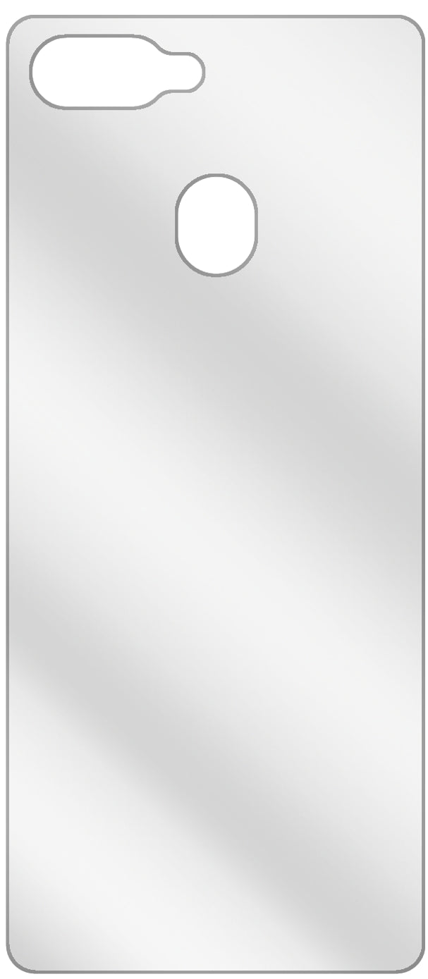 dipos Displayschutz für Oppo AX7 Pro Rückseite, transparente Oberfläche, geringe Dicke und perfekte Passform