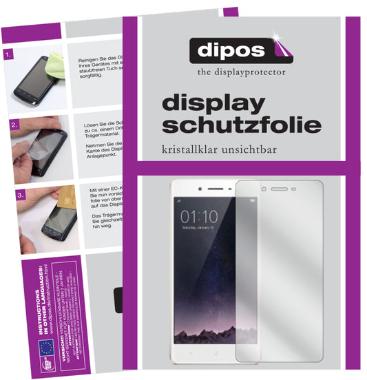 Perfekte Passform und ultimative Qualität: Unser 9H Panzerglas bietet Schutz für Oppo-F1