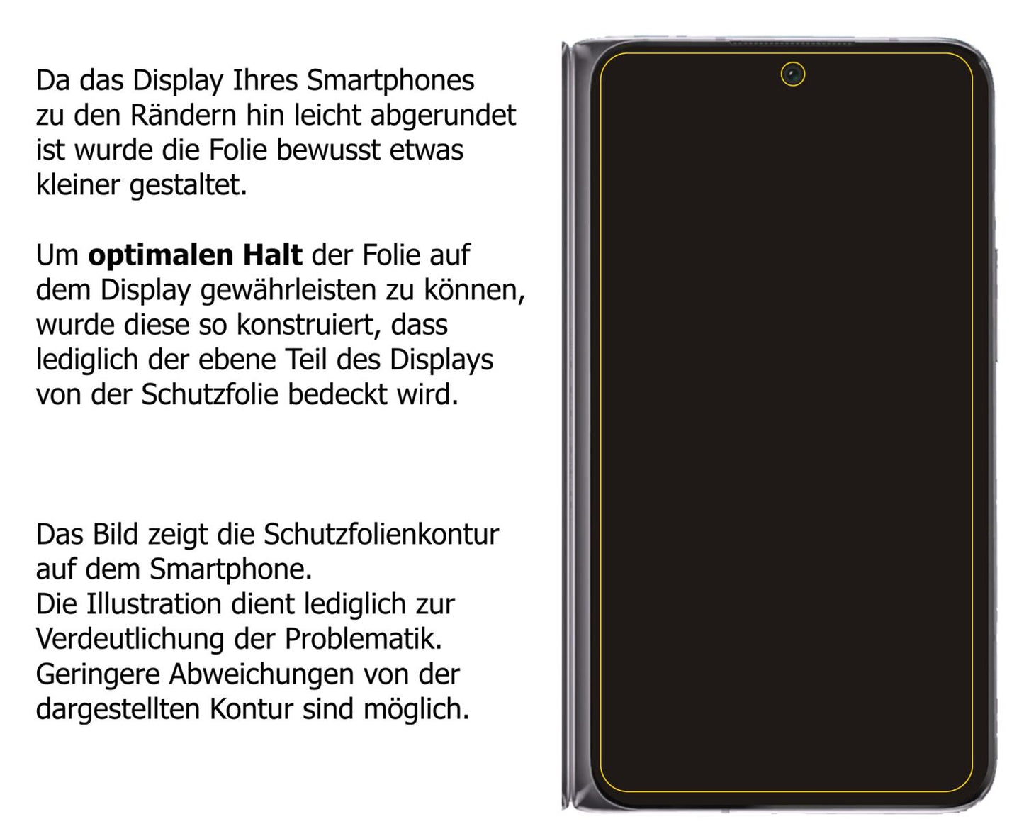 5x Schutzfolie matt für Oppo Find N Rückseite Display-Schutzfolie