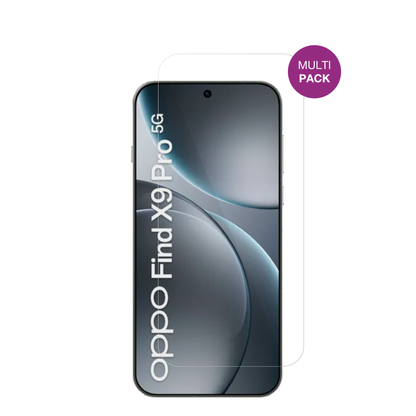 oppofind x9 pro mit aufgebrachter dipos Displayschutzfolie, glasklare Darstellung ohne Einschränkungen