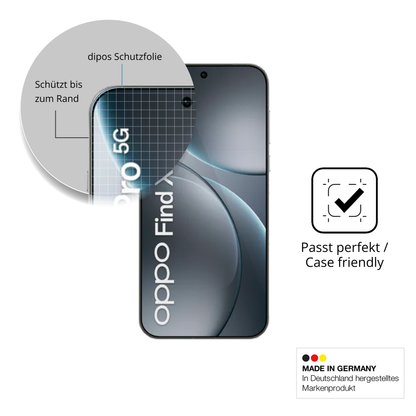 Besonders flexibler Displayschutz mit Anti-Shock-Schicht im Materialmix