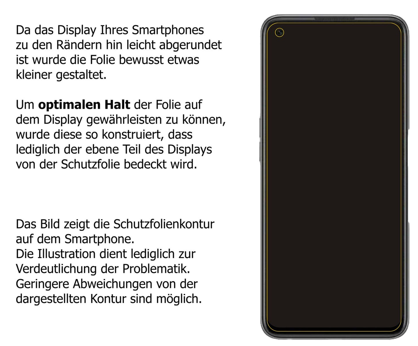 1x 9H Schutzfolie für Oppo K9s Panzerfolie