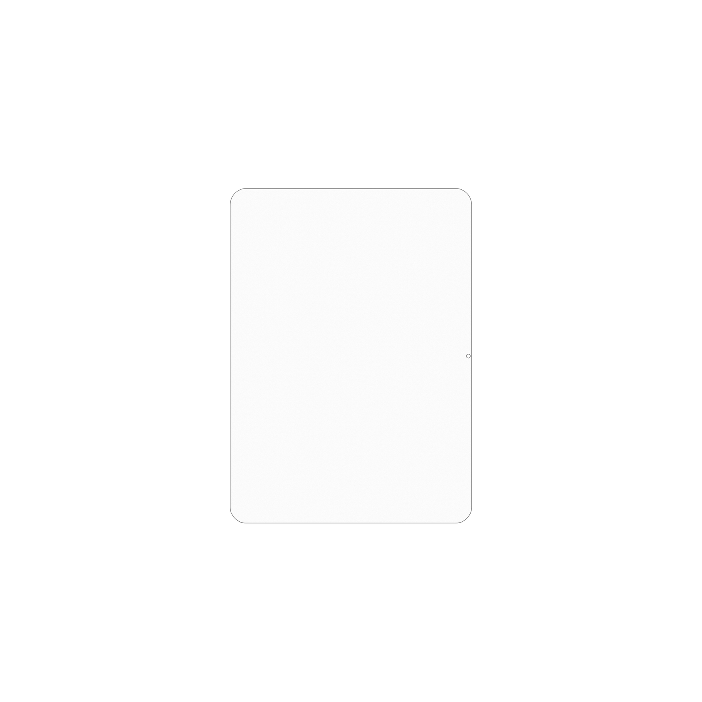 dipos Displayschutz für Oppo Pad Air5, mattierte Oberfläche, geringe Dicke und perfekte Passform