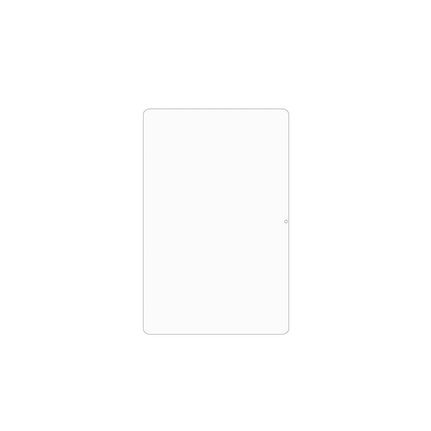 dipos Displayschutz für Oppo Pad Se 11 Zoll, mattierte Oberfläche, geringe Dicke und perfekte Passform