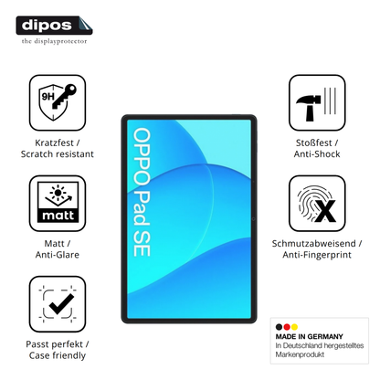 Displayschutz hergestellt in Deutschland, höchste Qualität made in Germany