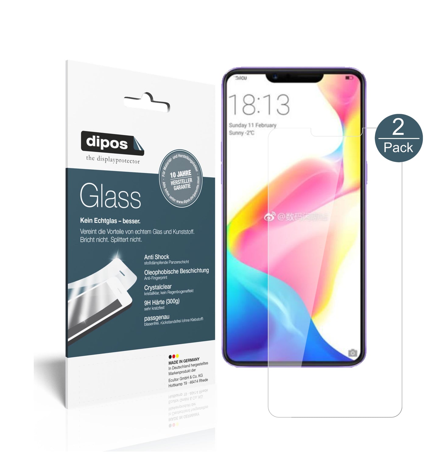 Perfekte Passform und ultimative Qualität: Unser 9H Panzerglas bietet Schutz für Oppo-R15 Dream Mirror