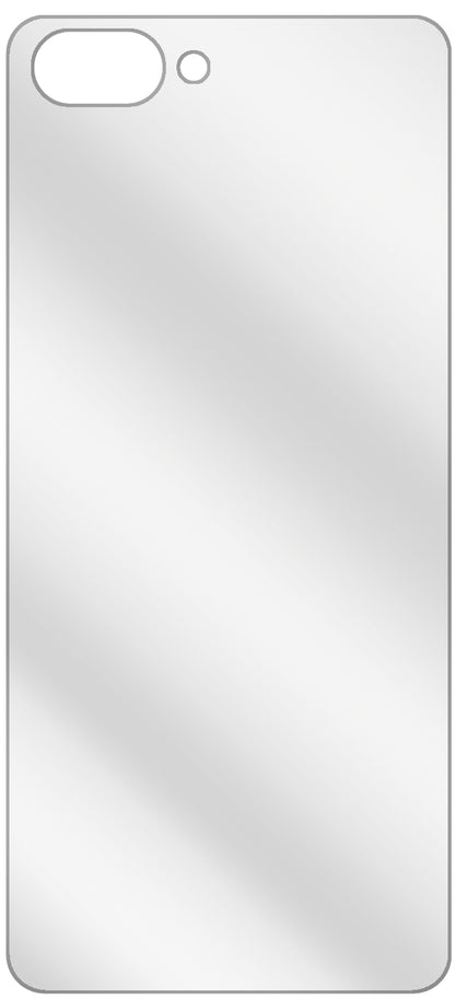 dipos Displayschutz für Oppo Realme C1 (2019) Rückseite, transparente Oberfläche, geringe Dicke und perfekte Passform