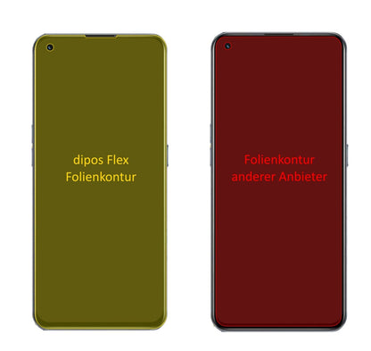 3x 3D Full Cover Schutzfolie für Oppo Realme GT Neo Flash