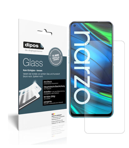 1x 9H Schutzfolie matt für Oppo Realme Narzo 20 Pro Panzerfolie