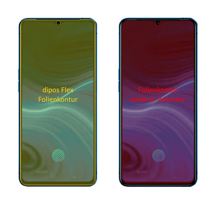 3x 3D Full Cover Schutzfolie für Oppo Realme X2 Pro