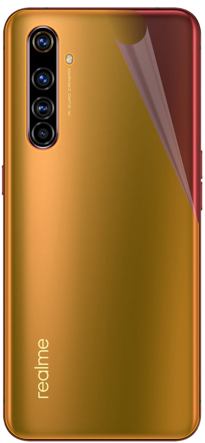 dipos Displayschutz für Oppo Realme X50t 5G Rückseite, transparente Oberfläche, geringe Dicke und perfekte Passform