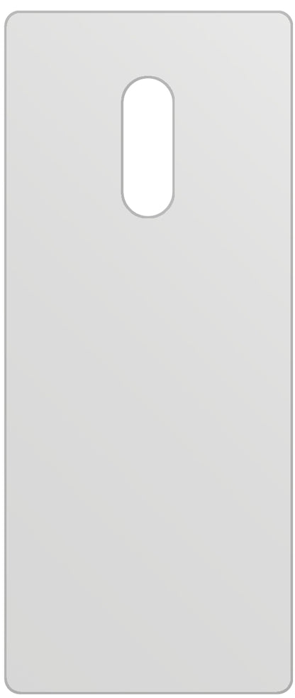 dipos Displayschutz für Oppo Realme X Rückseite, mattierte Oberfläche, geringe Dicke und perfekte Passform
