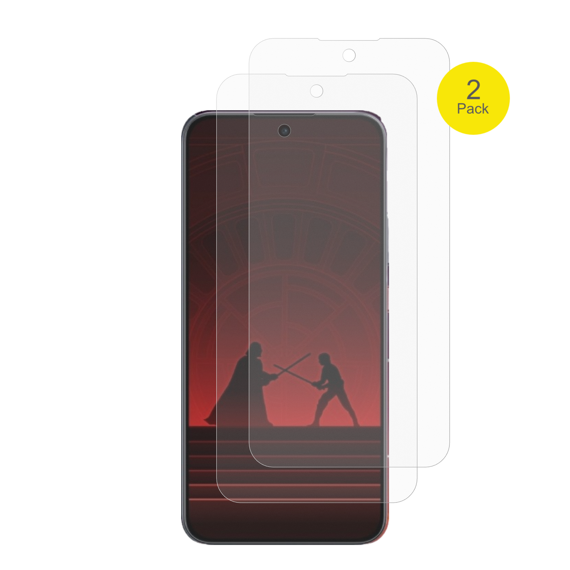 opporeno14 f star wars mit aufgebrachter dipos Flex Schutzfolie, glasklare Darstellung ohne Einschränkungen