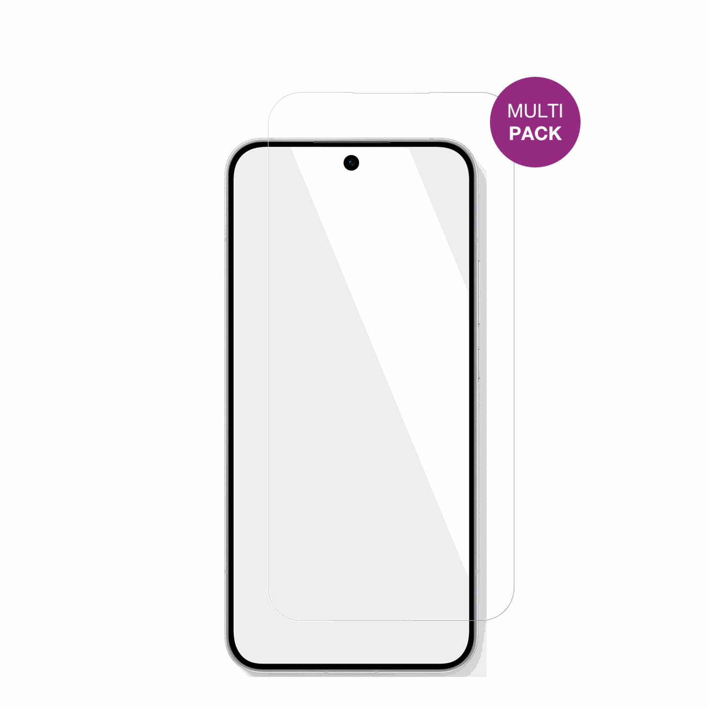 OppoReno 15 mit aufgebrachter dipos Displayschutzfolie, glasklare Darstellung ohne Einschränkungen