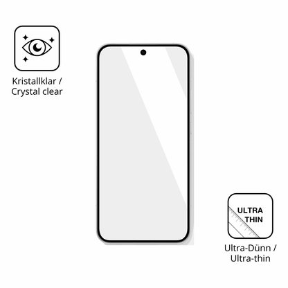 Dünne und klare Folie passend zugeschnitten für Oppo Reno 15