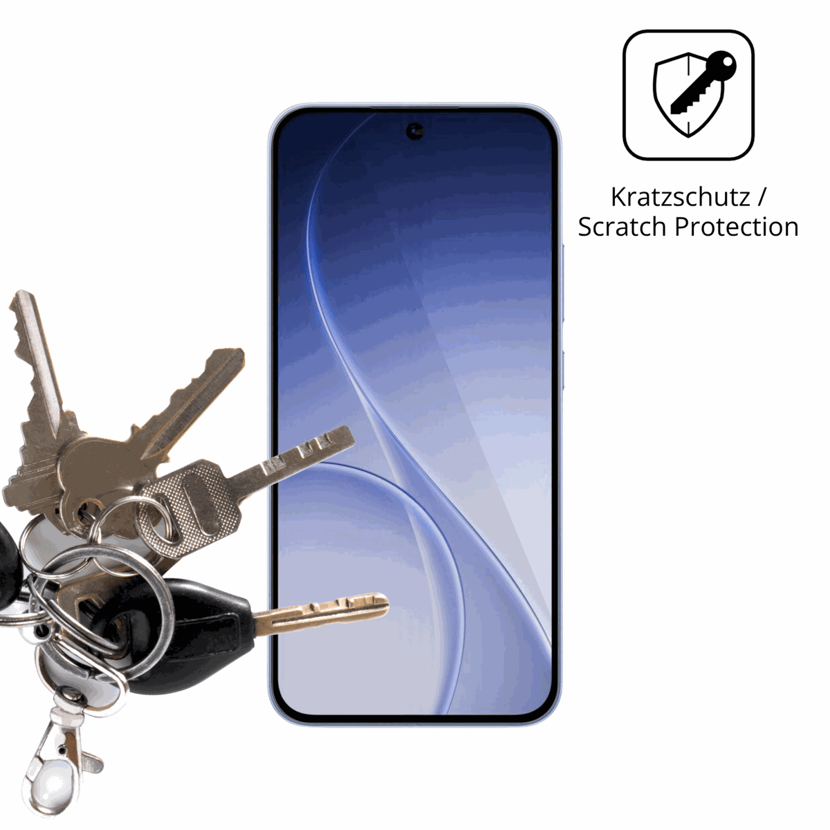 4x Schutzfolie klar für Oppo Reno15 F Display-Schutzfolie