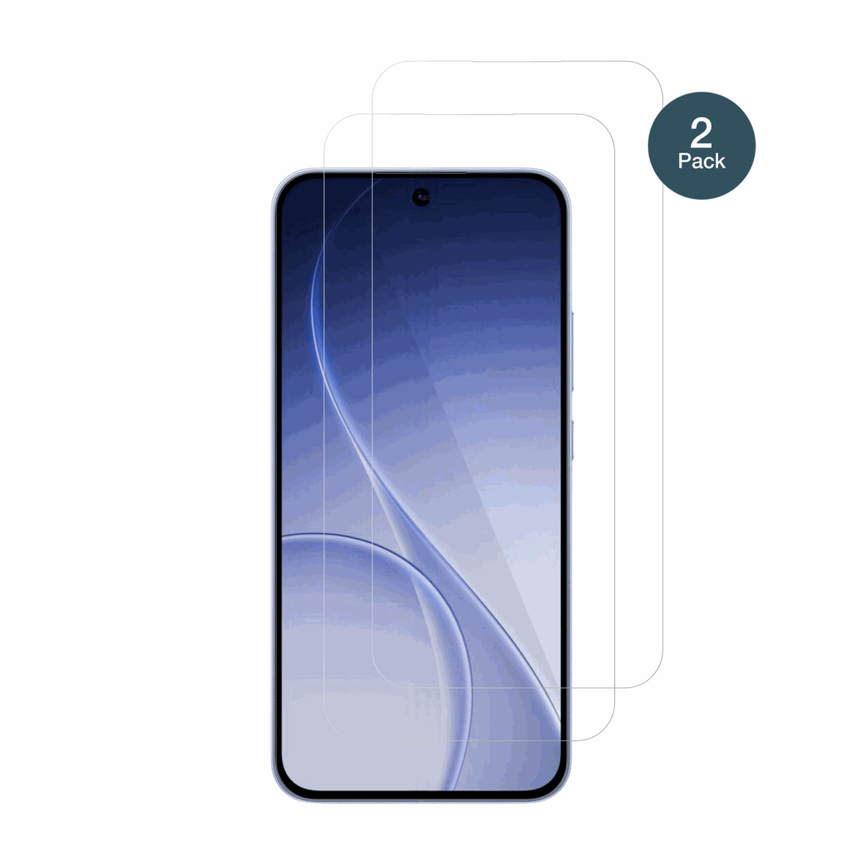 2x 9H Schutzfolie für Oppo Reno15 F Panzerfolie