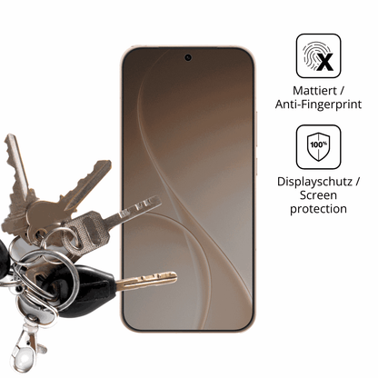 dipos Displayschutz für Oppo Reno15 Pro Mini, mattierte Oberfläche, Blickschutzfilter und perfekter Passform