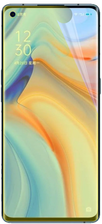 3x 3D Full Cover Schutzfolie für Oppo Reno 4 Pro
