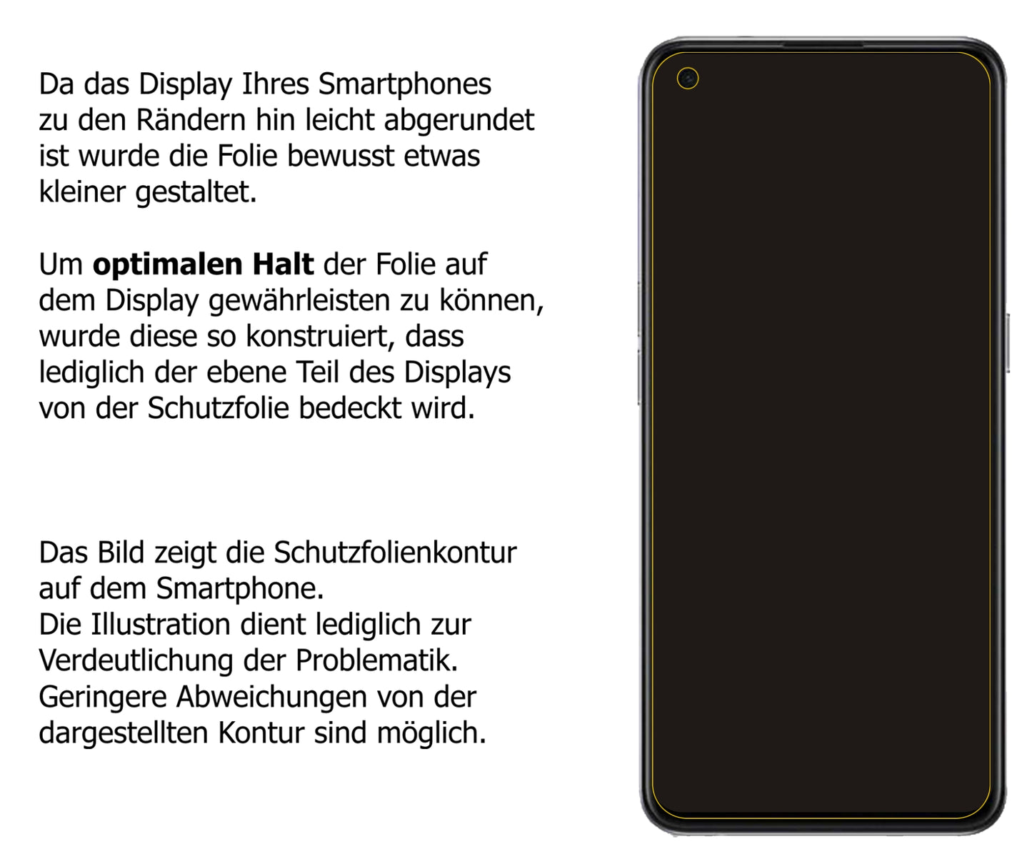 2x Schutzfolie klar für Oppo Reno5 K Display-Schutzfolie
