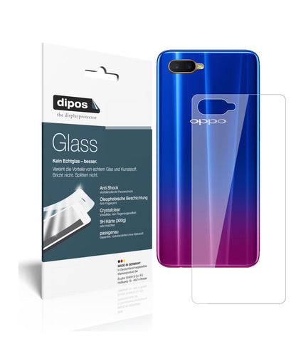 Perfekte Passform und ultimative Qualität: Unser 9H Panzerglas bietet Schutz für Oppo-RX17 Neo Rückseite