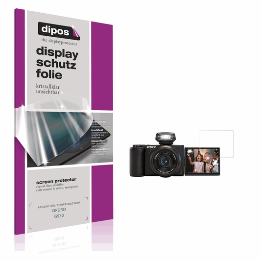 4x Schutzfolie klar für ORDRO G930 Display-Schutzfolie