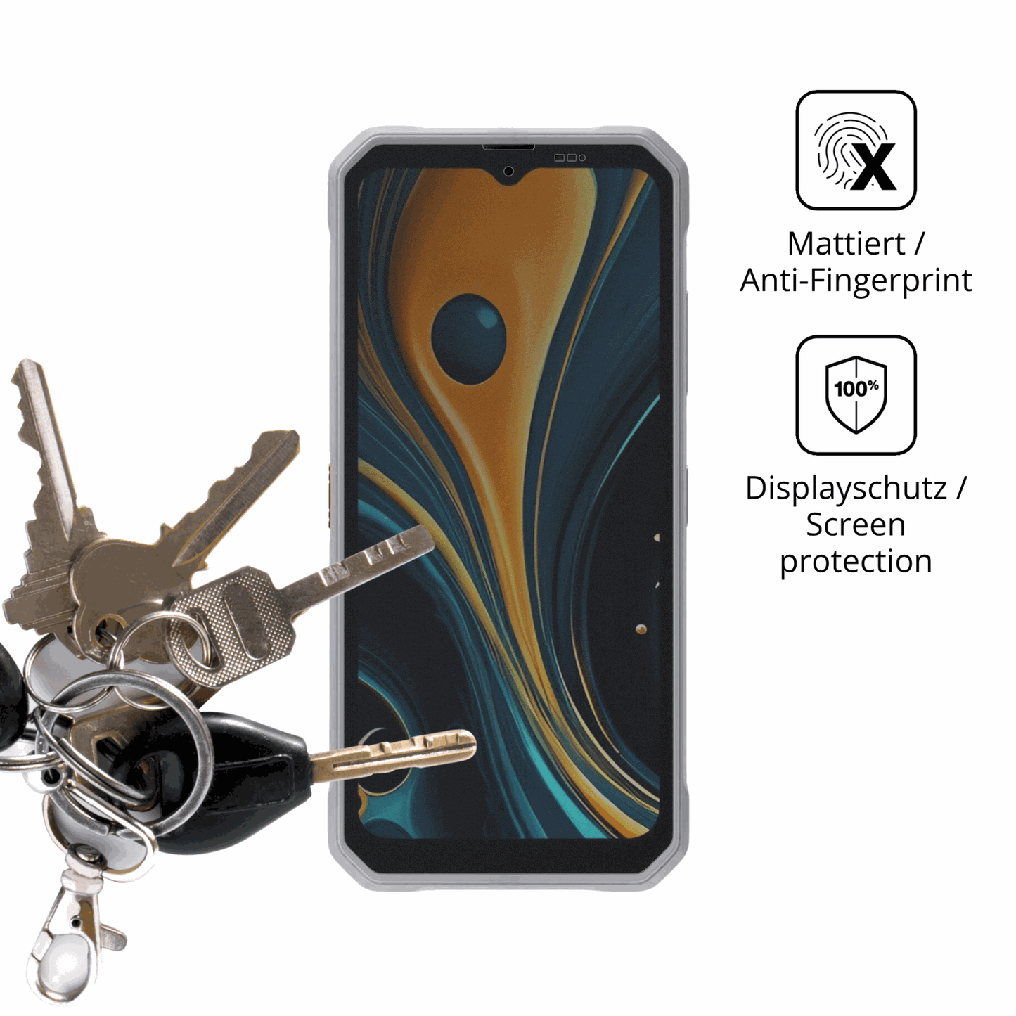 Blickschutzfolie für Oscal Marine 3 matt Schutzfolie Privacy