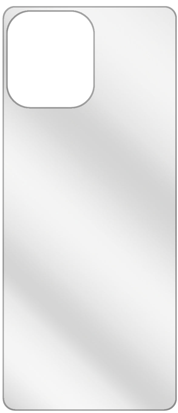 dipos Displayschutz für Oukitel C21 Pro Rückseite, transparente Oberfläche, geringe Dicke und perfekte Passform