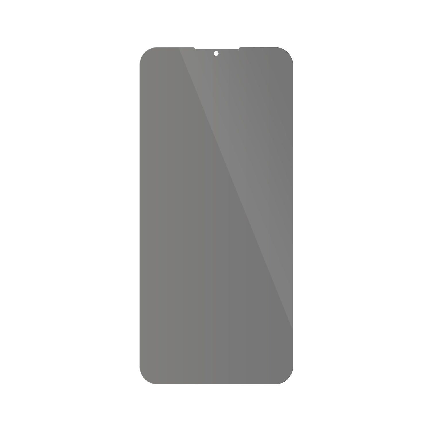dipos Displayschutz für Oukitel C57s, mit Blickschutzfilter und perfekter Passform auch für die Rundungen