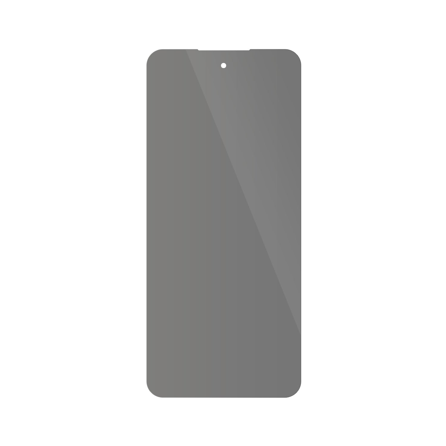 dipos Displayschutz für Oukitel C65, mit Blickschutzfilter und perfekter Passform auch für die Rundungen