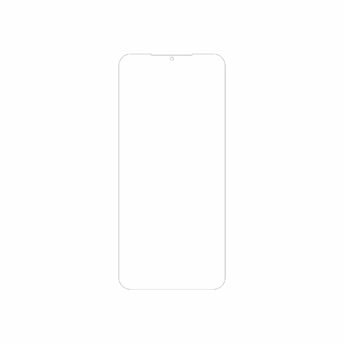 dipos Displayschutz f�r Oukitel C7, mattierte Oberfl�che, geringe Dicke und perfekte Passform