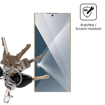 dipos Displayschutz für Oukitel C72, transparente Oberfläche, perfekte Passform auch für die Rundungen