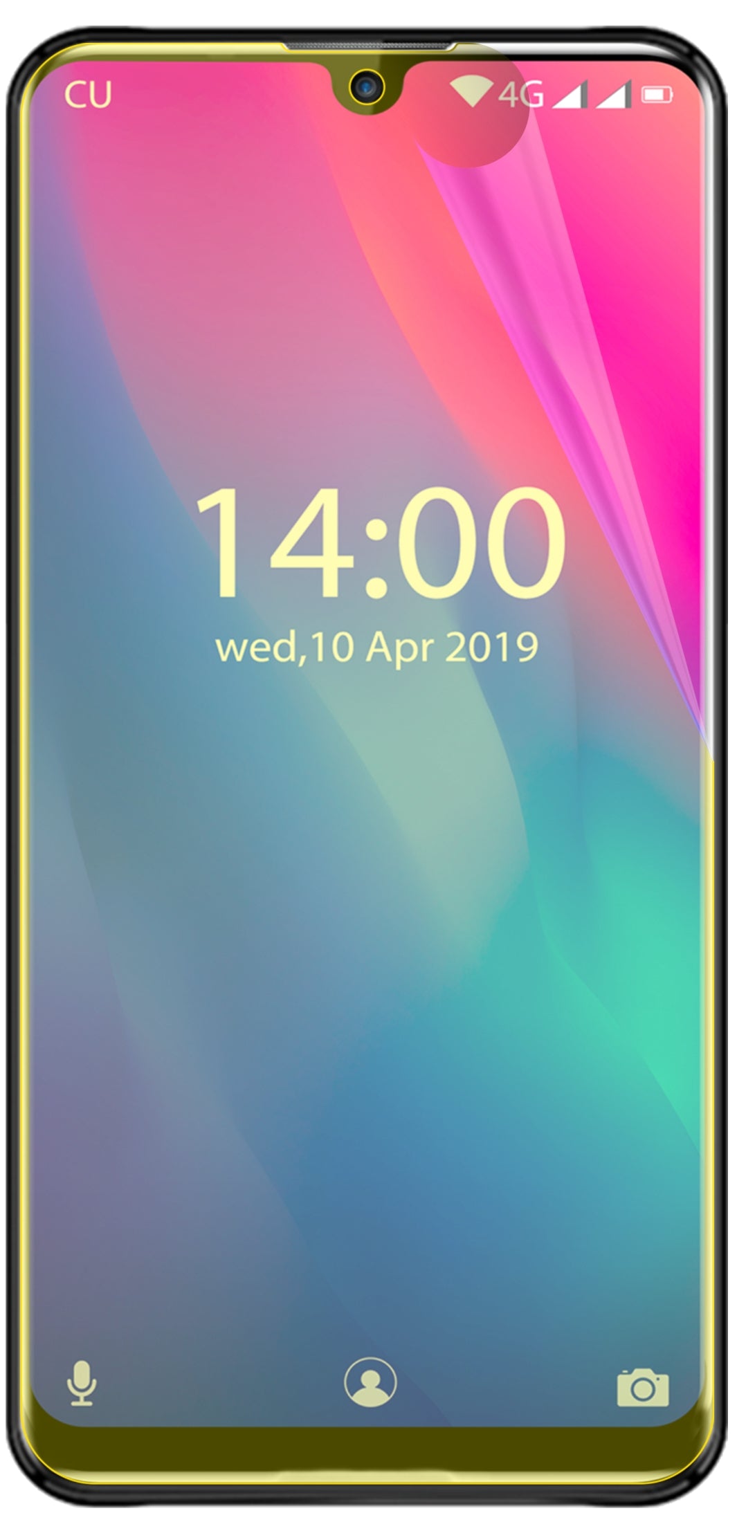 dipos Displayschutz für Oukitel K9, transparente Oberfläche, geringe Dicke und perfekte Passform