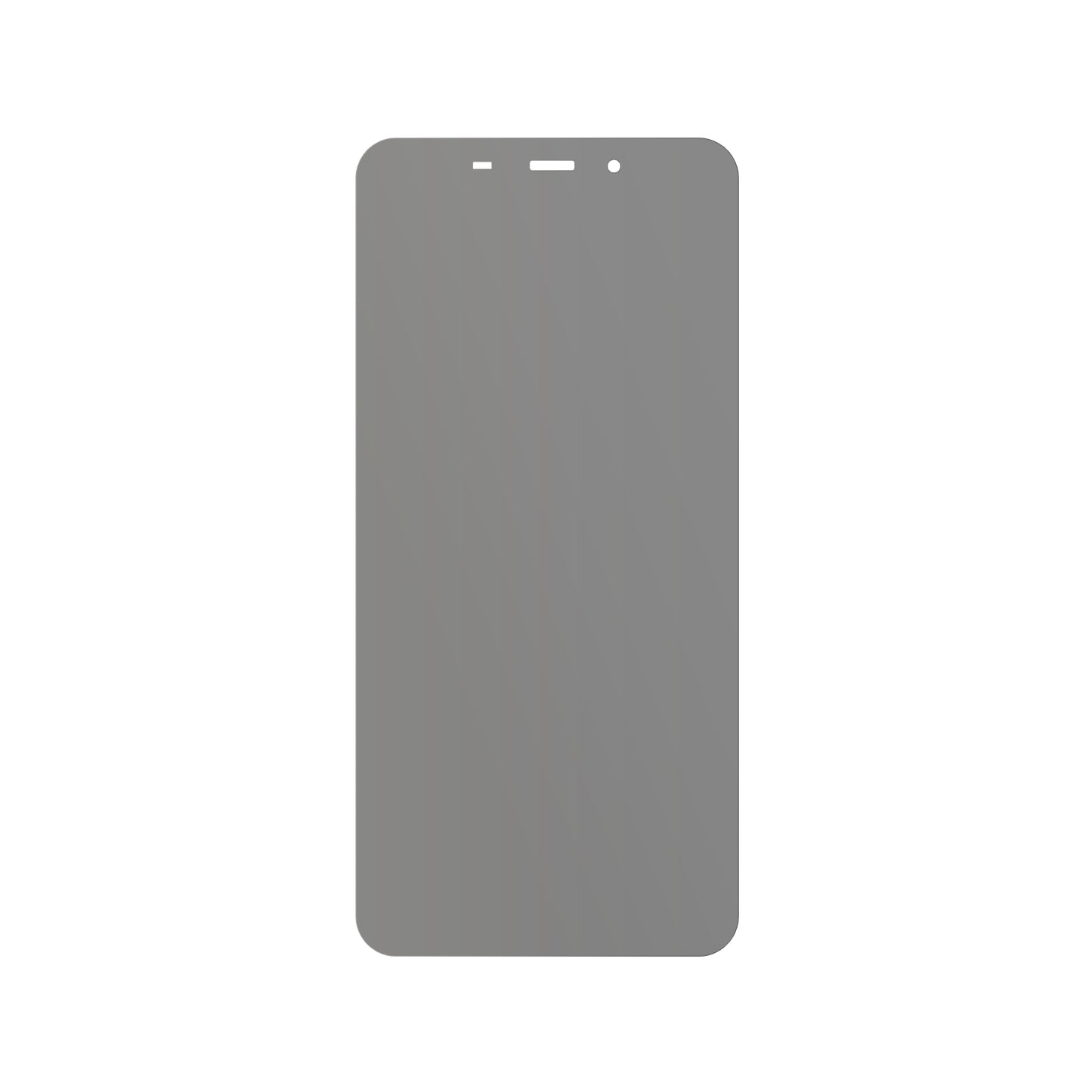 dipos Displayschutz für Oukitel V2, mattierte Oberfläche, Blickschutzfilter und perfekter Passform