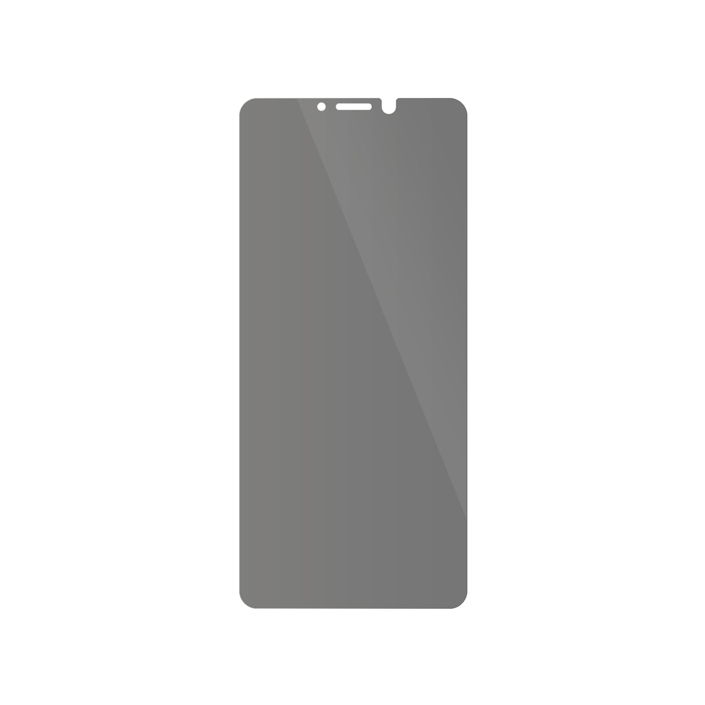 dipos Displayschutz für Oukitel WP5, mit Blickschutzfilter und perfekter Passform auch für die Rundungen