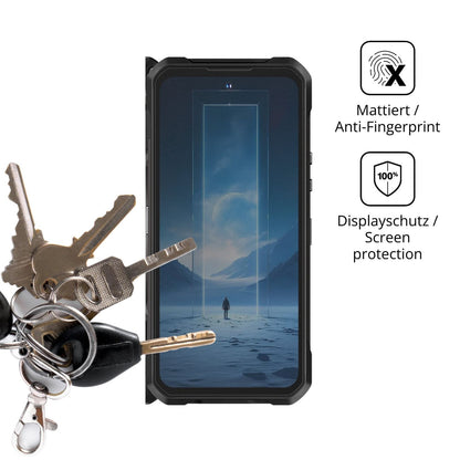 dipos Displayschutz für Oukitel WP61 Ti, mattierte Oberfläche, Blickschutzfilter und perfekter Passform