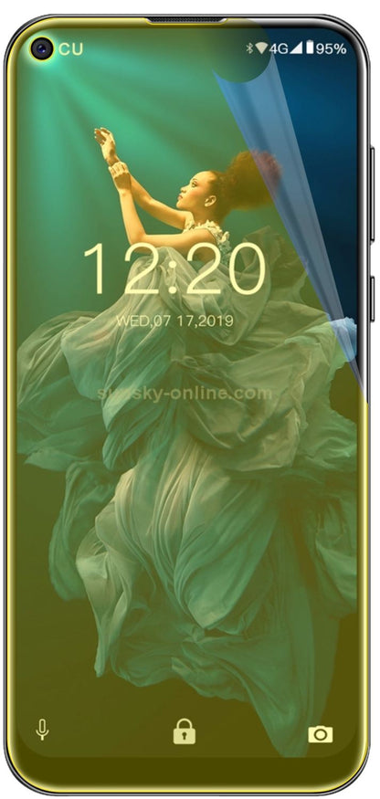 2x 3D Full Cover Schutzfolie für Oukitel C17 Pro