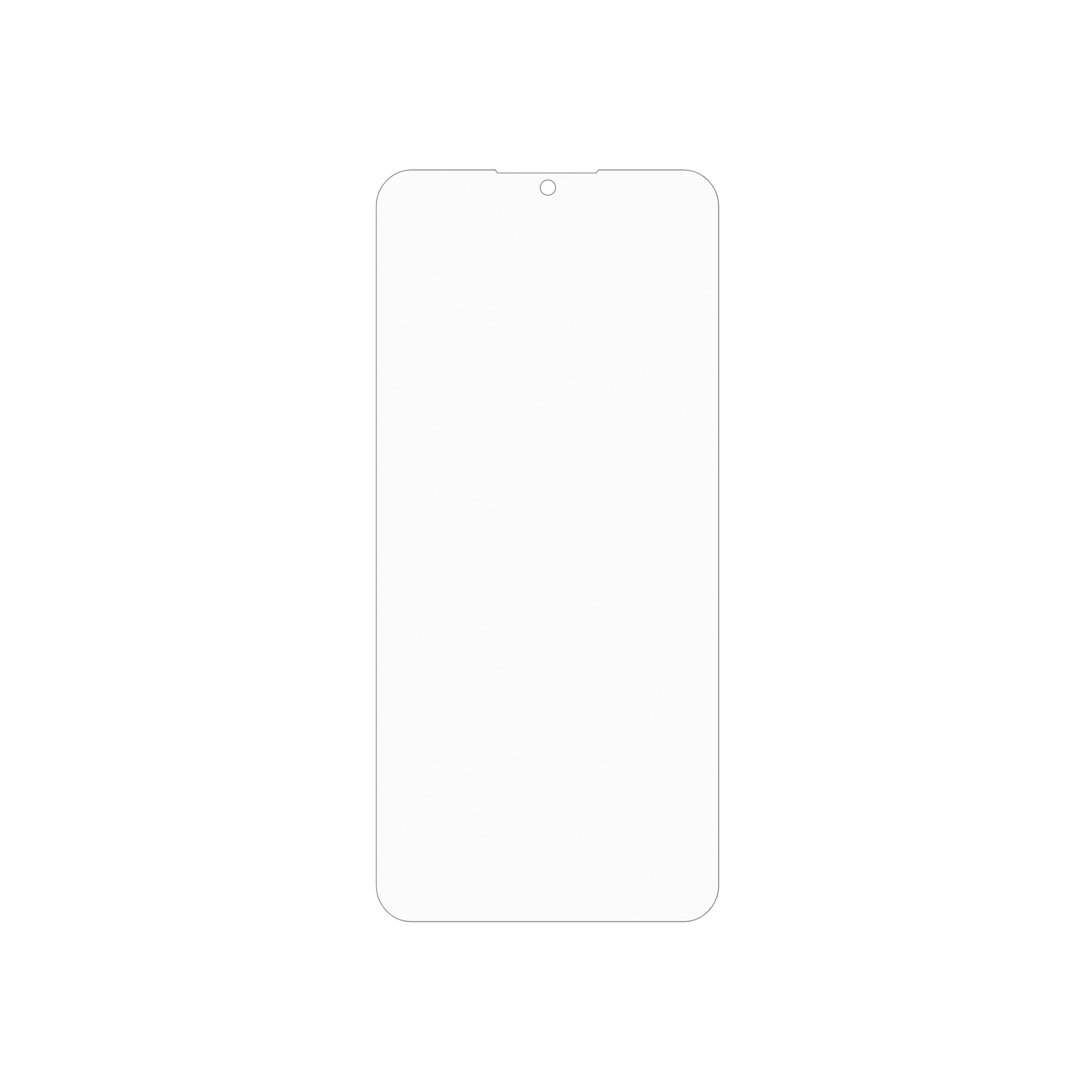 dipos Displayschutz für Oukitel C2, mattierte Oberfläche, geringe Dicke und perfekte Passform