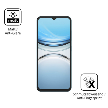 Dünne und entspiegelnde Folie passend zugeschnitten für Oukitel C2